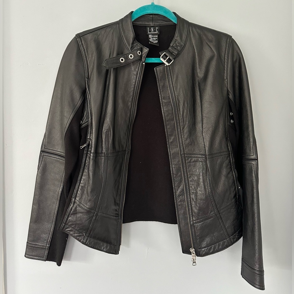 I.N.C Genuine Leather Jacket